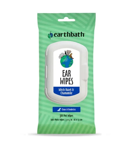 Earthbath Ear Wipes for Dogs and Cats